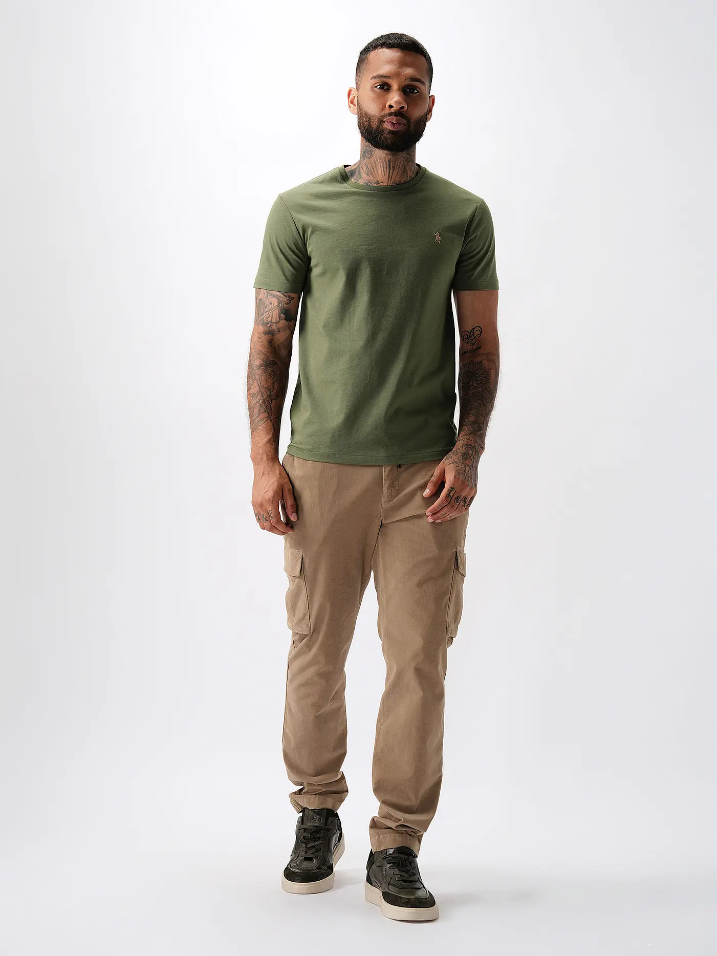 POLO RALPH LAUREN | T-Shirt Slim Fit | olive